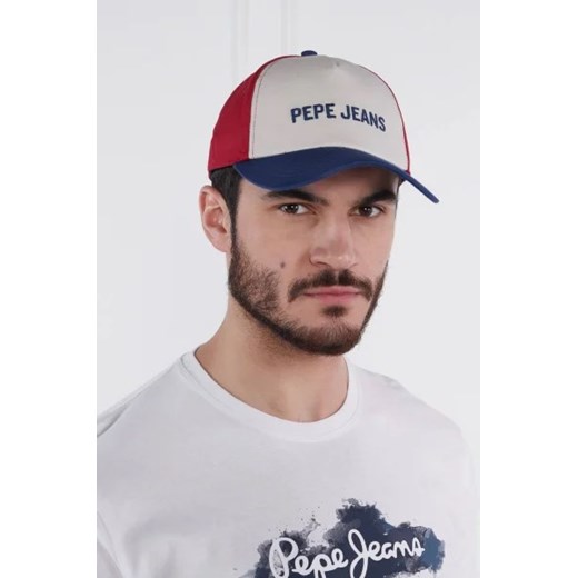 Pepe Jeans London Bejsbolówka WHITEHALL Uniwersalny Gomez Fashion Store wyprzedaż