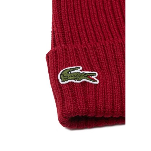 Lacoste Wełniana czapka Lacoste OS wyprzedaż Gomez Fashion Store