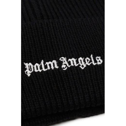 Palm Angels Wełniana czapka Palm Angels Uniwersalny Gomez Fashion Store