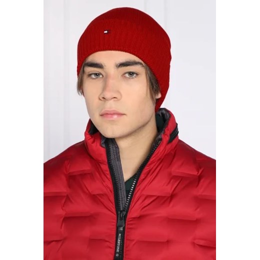 Czapka zimowa męska czerwona Tommy Hilfiger