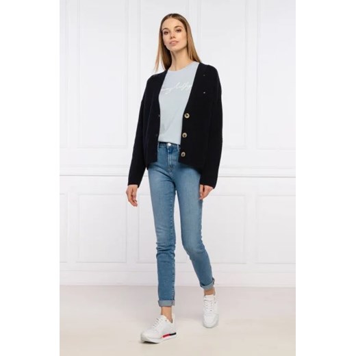 Bluzka damska Tommy Hilfiger z bawełny na wiosnę