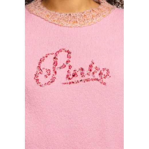 Pinko Sweter MOSCATO 1 | Regular Fit | z dodatkiem wełny Pinko S wyprzedaż Gomez Fashion Store