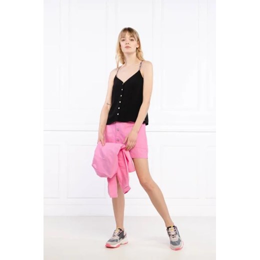 Bluzka damska czarna Tommy Jeans na lato