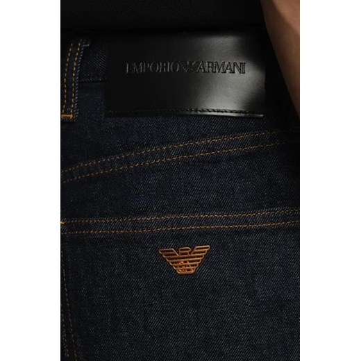 Emporio Armani Szorty | Regular Fit | denim Emporio Armani 56 Gomez Fashion Store okazyjna cena