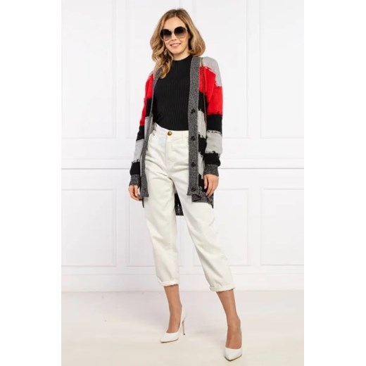 Pinko Kardigan CABELLA | Comfort fit | z dodatkiem wełny i kaszmiru Pinko XS wyprzedaż Gomez Fashion Store