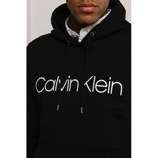 Bluza męska Calvin Klein młodzieżowa czarna z napisami