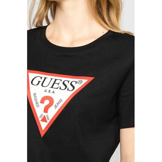 GUESS JEANS T-shirt ORIGINAL | Regular Fit S promocja Gomez Fashion Store