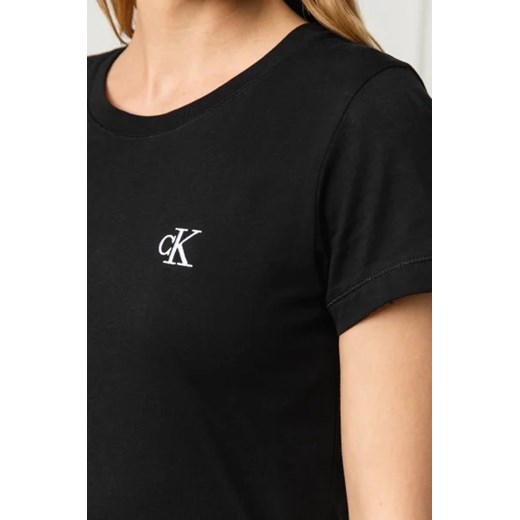 Bluzka damska Calvin Klein bawełniana