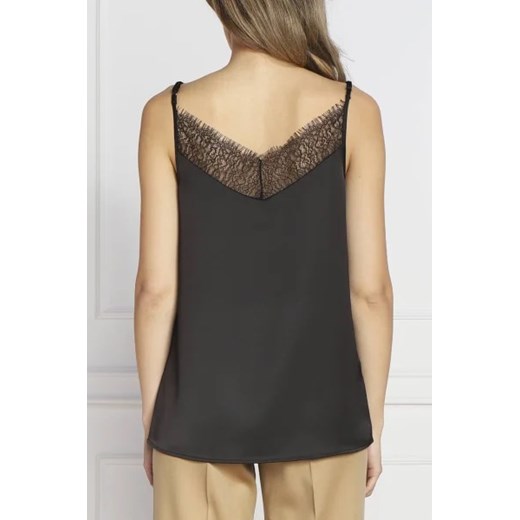 BOSS Satynowa bluzka Ilacea | Regular Fit 36 Gomez Fashion Store wyprzedaż