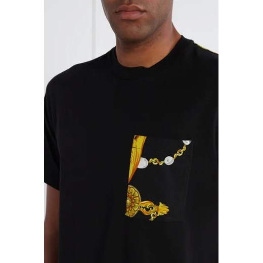 T-shirt męski Versace Jeans z krótkim rękawem