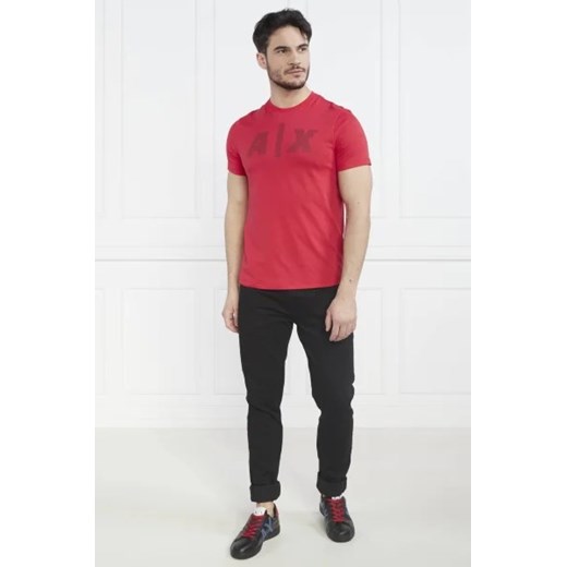 T-shirt męski Armani Exchange z bawełny