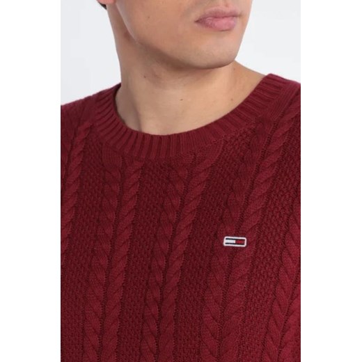 Tommy Jeans Sweter TJM REG CABLE | Regular Fit Tommy Jeans S wyprzedaż Gomez Fashion Store