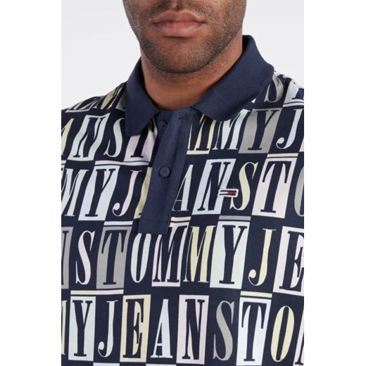 Tommy Jeans Polo TJM SKATER TOMMY AOP | Regular Fit Tommy Jeans L okazyjna cena Gomez Fashion Store