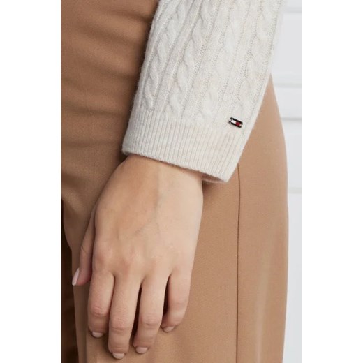 Sweter damski Tommy Hilfiger z wełny