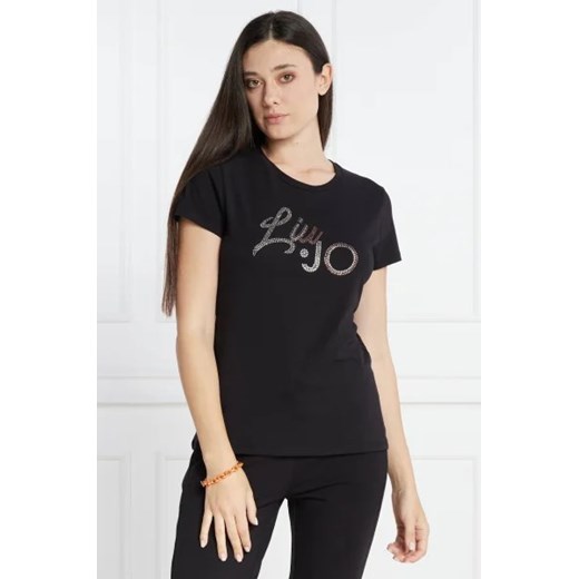 Liu Jo Rose T-shirt | Regular Fit S Gomez Fashion Store wyprzedaż