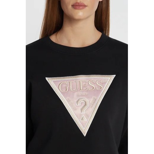 Bluza damska Guess jesienna z nadrukami