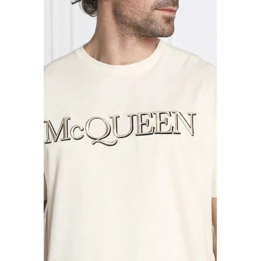 T-shirt męski Alexander McQueen z krótkimi rękawami
