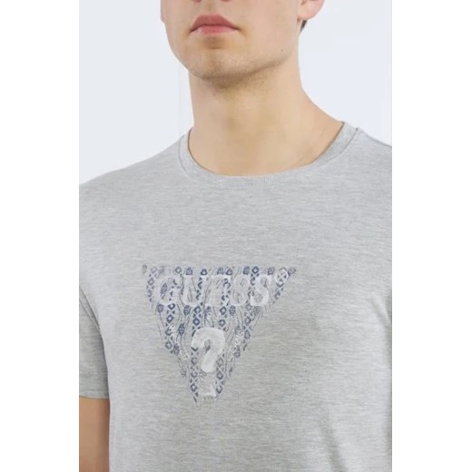 T-shirt męski Guess z krótkim rękawem bawełniany 