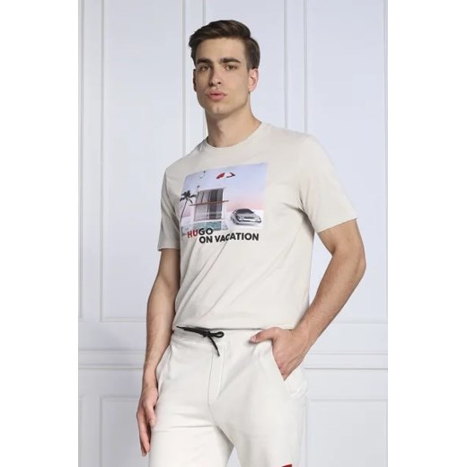 HUGO T-shirt Dunshine | Regular Fit XS promocyjna cena Gomez Fashion Store