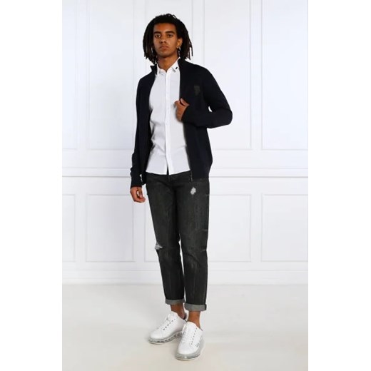 Sweter męski Karl Lagerfeld z wiskozy
