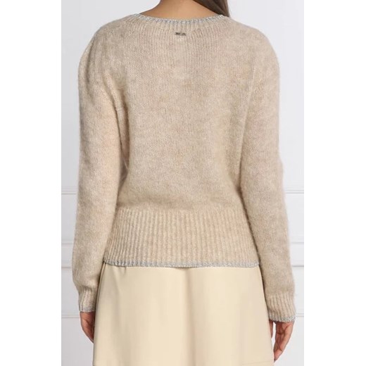 Liu Jo Sweter | Regular Fit | z dodatkiem wełny Liu Jo S okazyjna cena Gomez Fashion Store