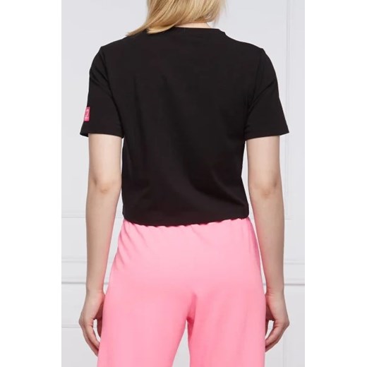 EA7 T-shirt | Cropped Fit ze sklepu Gomez Fashion Store w kategorii Bluzki damskie - zdjęcie 164082450
