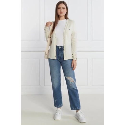 Sweter damski Tommy Hilfiger wełniany