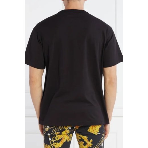 T-shirt męski Versace Jeans z bawełny z krótkimi rękawami