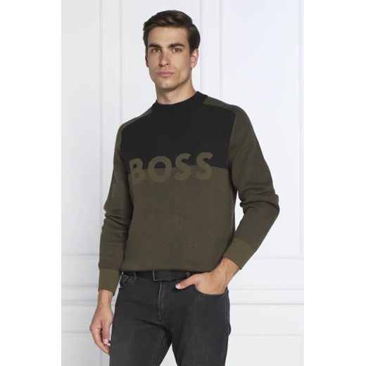 BOSS ORANGE Sweter Asave | Regular Fit L okazyjna cena Gomez Fashion Store