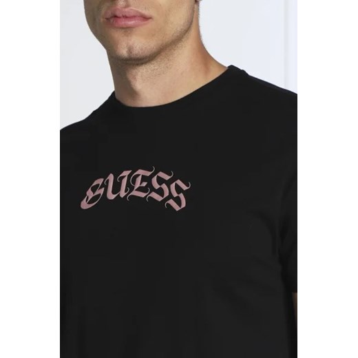 GUESS T-shirt OLD ENGLISH LOGO | Regular Fit Guess XXL Gomez Fashion Store