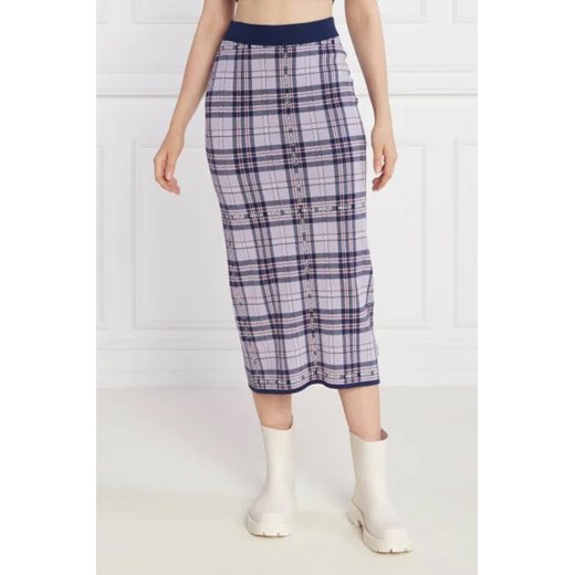 Spódnica Hugo Boss z wiskozy casualowa 