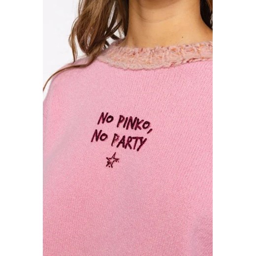 Pinko Sweter MOSCATO | Regular Fit | z dodatkiem wełny Pinko S Gomez Fashion Store wyprzedaż
