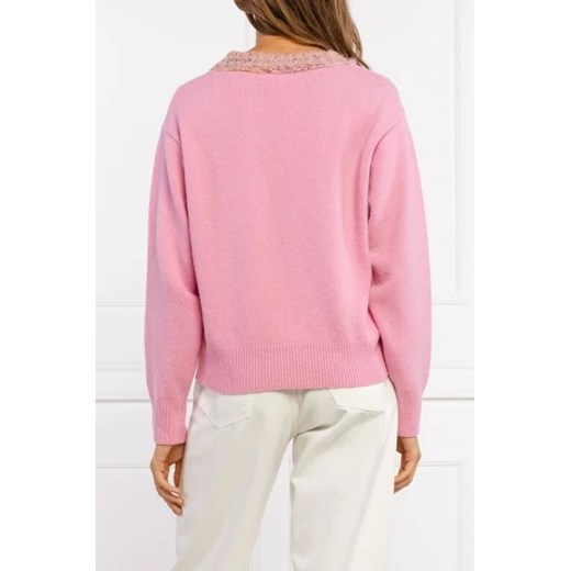Pinko Sweter MOSCATO | Regular Fit | z dodatkiem wełny Pinko L promocja Gomez Fashion Store
