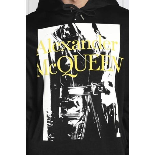 Bluza męska Alexander McQueen z poliamidu w nadruki 