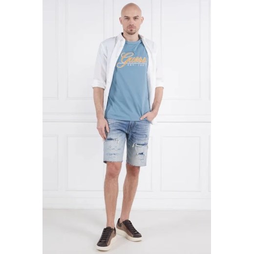 GUESS JEANS T-shirt SS CN GUESS 3D EMBRO | Regular Fit XL Gomez Fashion Store
