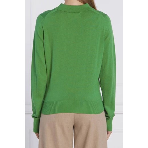 Samsøe Samsøe Wełniane polo | Regular Fit M Gomez Fashion Store okazja