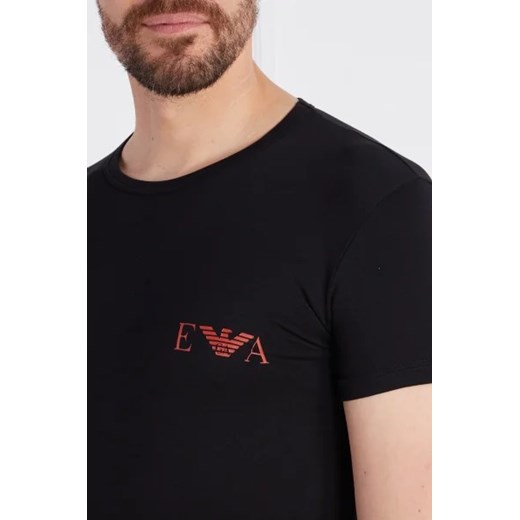 T-shirt męski Emporio Armani na wiosnę bawełniany 