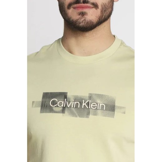 T-shirt męski Calvin Klein młodzieżowy bawełniany 
