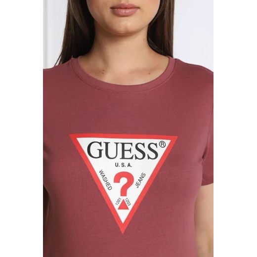 GUESS T-shirt ORIGINAL | Regular Fit Guess XXL promocyjna cena Gomez Fashion Store