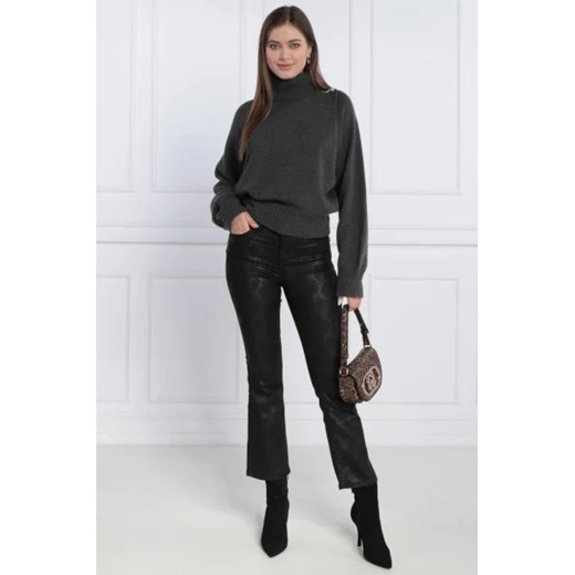 Sweter damski Liu Jo z wiskozy z golfem