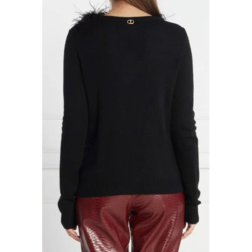 TWINSET Sweter | Regular Fit | z dodatkiem wełny i kaszmiru Twinset XS Gomez Fashion Store