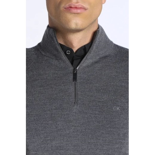 Calvin Klein Wełniany sweter | Regular Fit Calvin Klein XXL Gomez Fashion Store