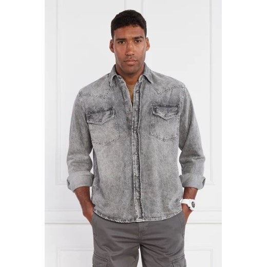 BOSS ORANGE Koszula Lebop | Regular Fit | denim M okazyjna cena Gomez Fashion Store