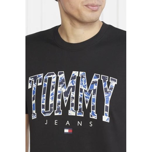 Tommy Jeans T-shirt CAMO COLLEGE | Regular Fit Tommy Jeans XL promocja Gomez Fashion Store