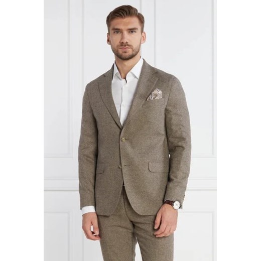 Oscar Jacobson Wełniana marynarka Fogerty | Regular Fit Oscar Jacobson 50 Gomez Fashion Store