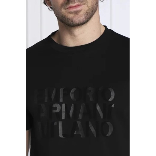 T-shirt męski Emporio Armani z krótkim rękawem