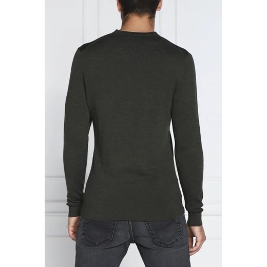 Sweter męski Calvin Klein w serek casual 