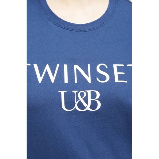 Twinset U&B T-shirt | Loose fit L okazyjna cena Gomez Fashion Store