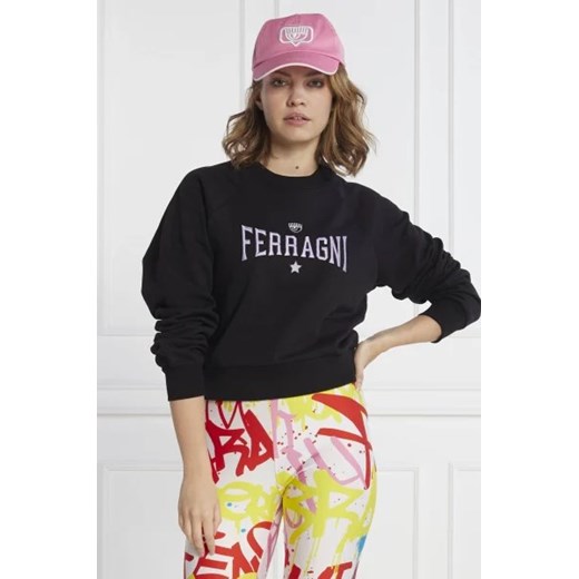 Chiara Ferragni Bluza | Regular Fit Chiara Ferragni S okazyjna cena Gomez Fashion Store