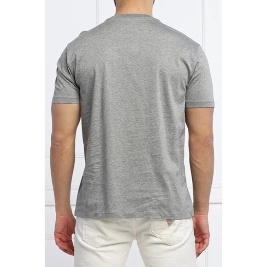 T-shirt męski szary Armani Exchange z krótkim rękawem 